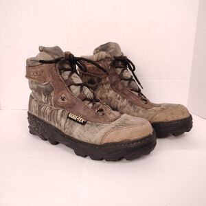Rocky Silent Hunter Boots Gore Tex Camouflage Brown 200 g Thinsulate Sz 10.5 M